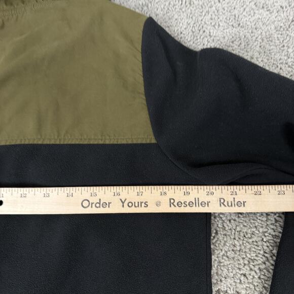 DAKINE Hoodie Mens Small Black Green Fleece Pullover Water Resistant Stretch - Picture 14 of 15